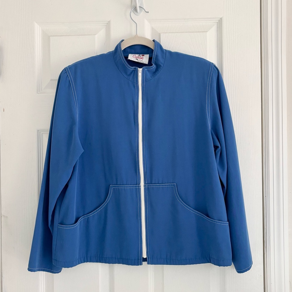 *RARE* Vintage Caron Blue Jacket